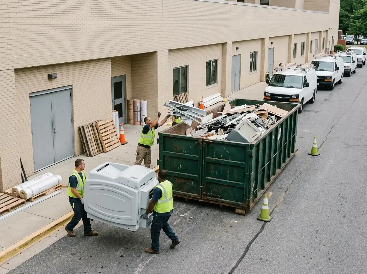 hospital-facility-upgrade-wast-014 hospital-facility-upgrade-wast-014 — before and after result, Best Dumpster Rental and Trash Removal in United States