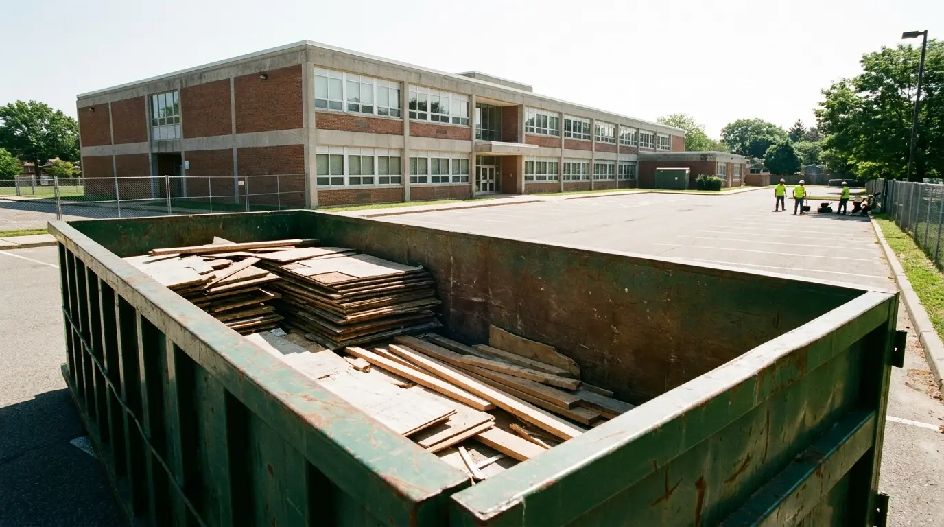 Dumpster Rental — detailed close-up