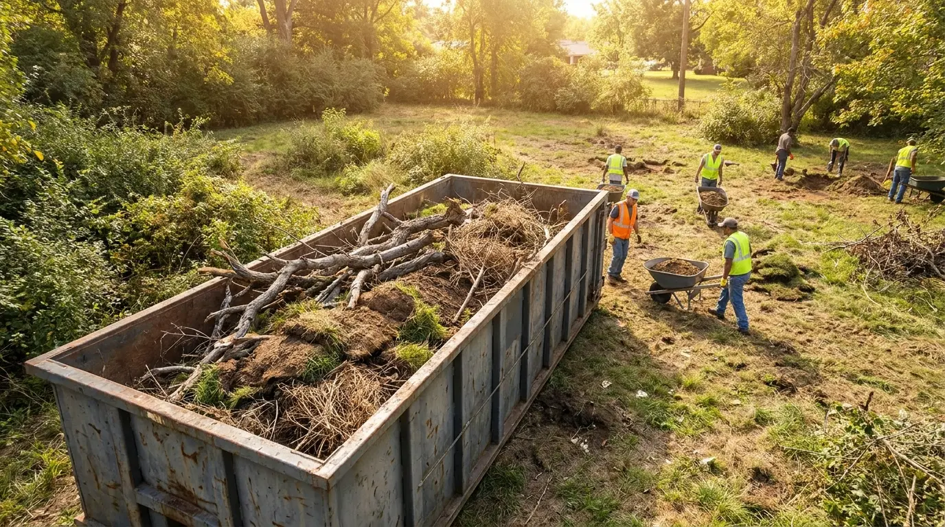 Dumpster Rental — on-site job work