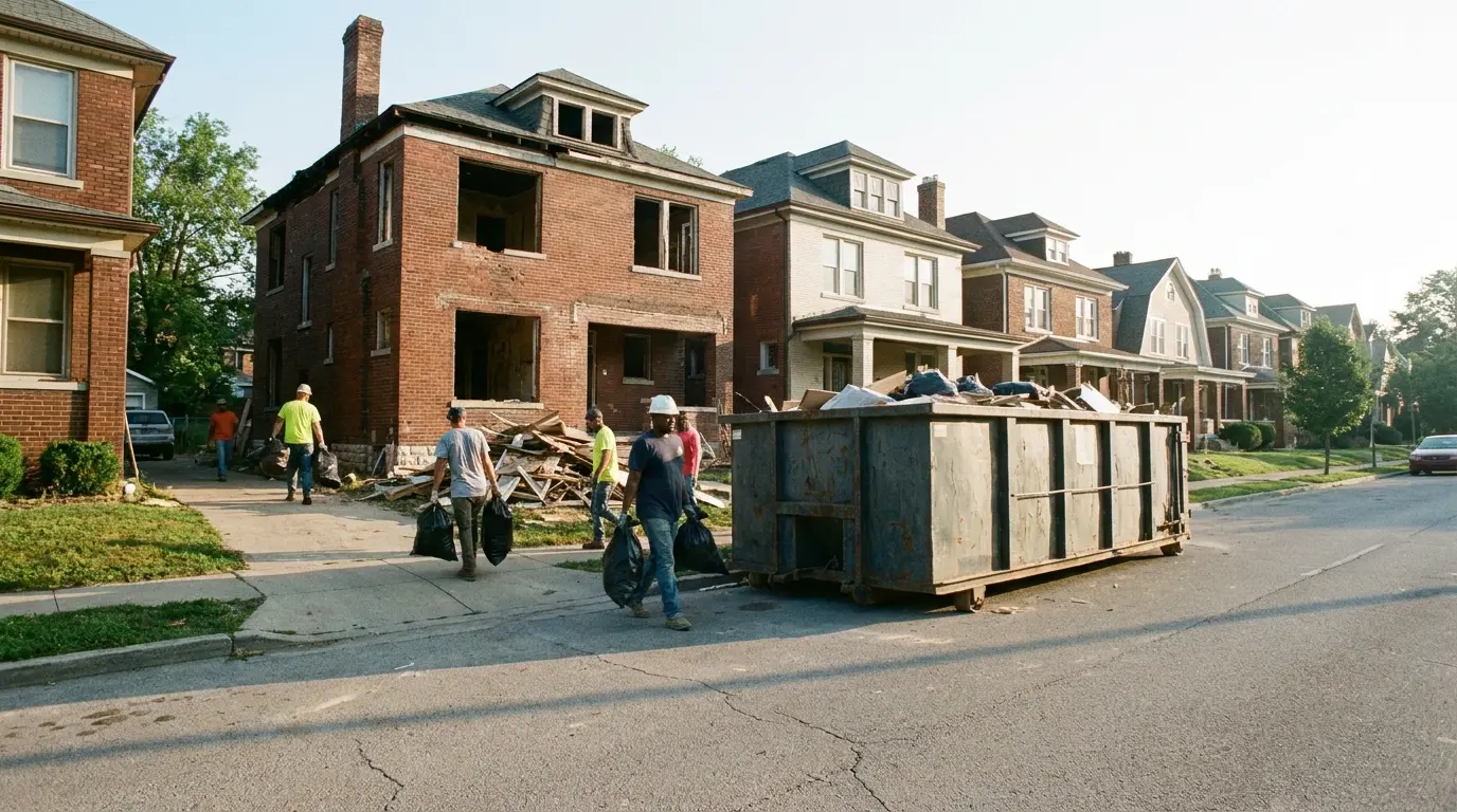 Dumpster Rental — expert technician